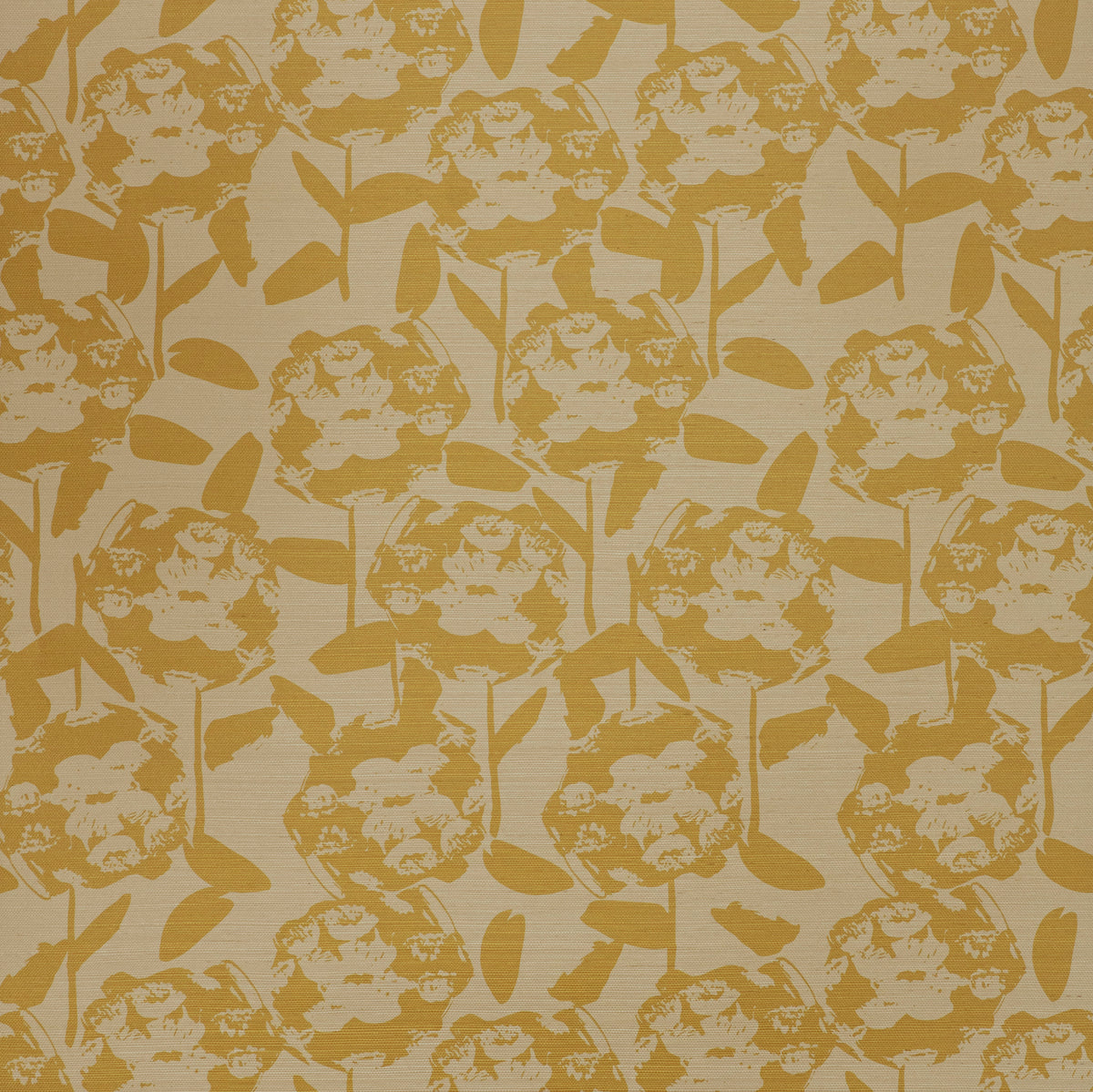 Flower Pond Wallpaper - Butterscotch