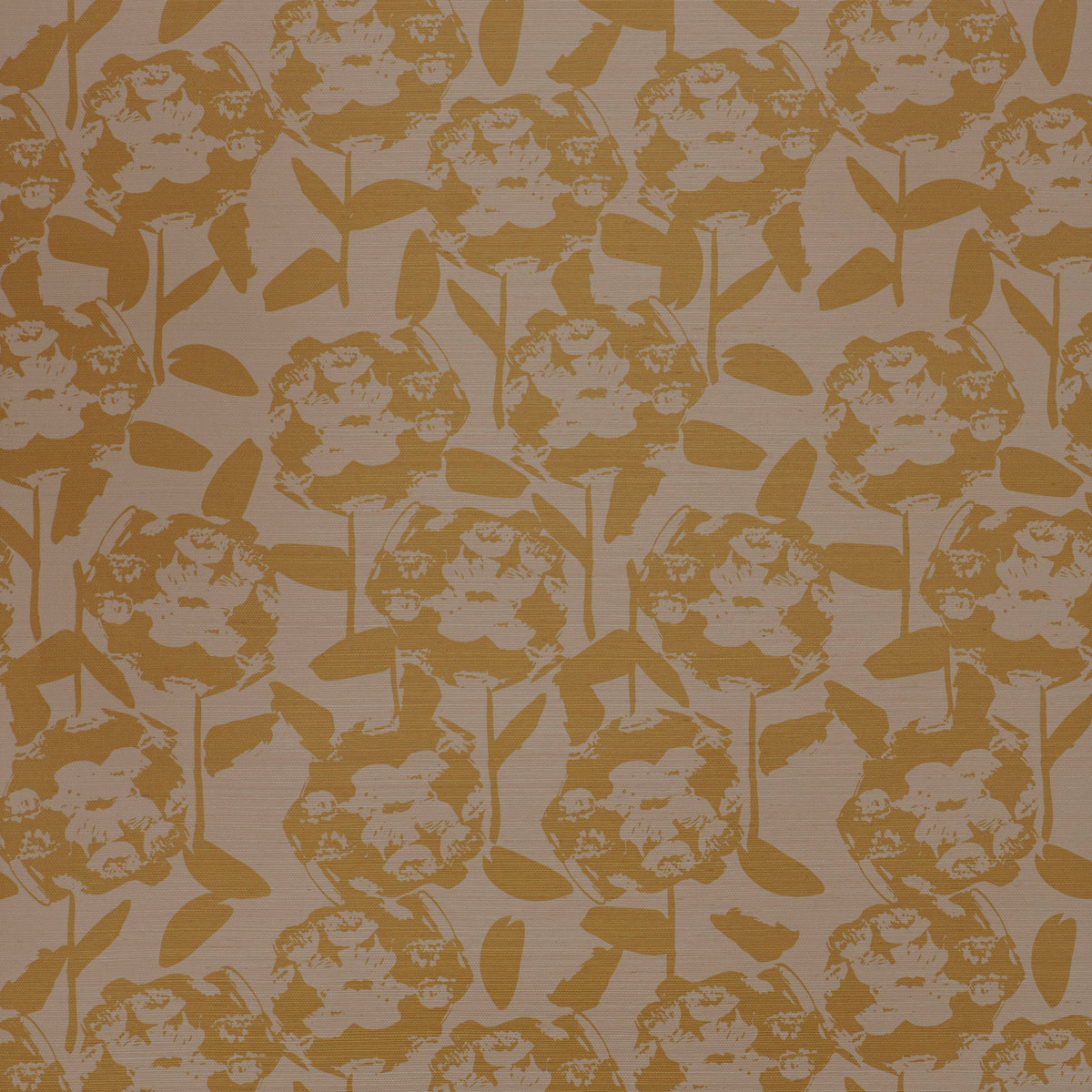 Flower Pond Wallpaper - Cream
