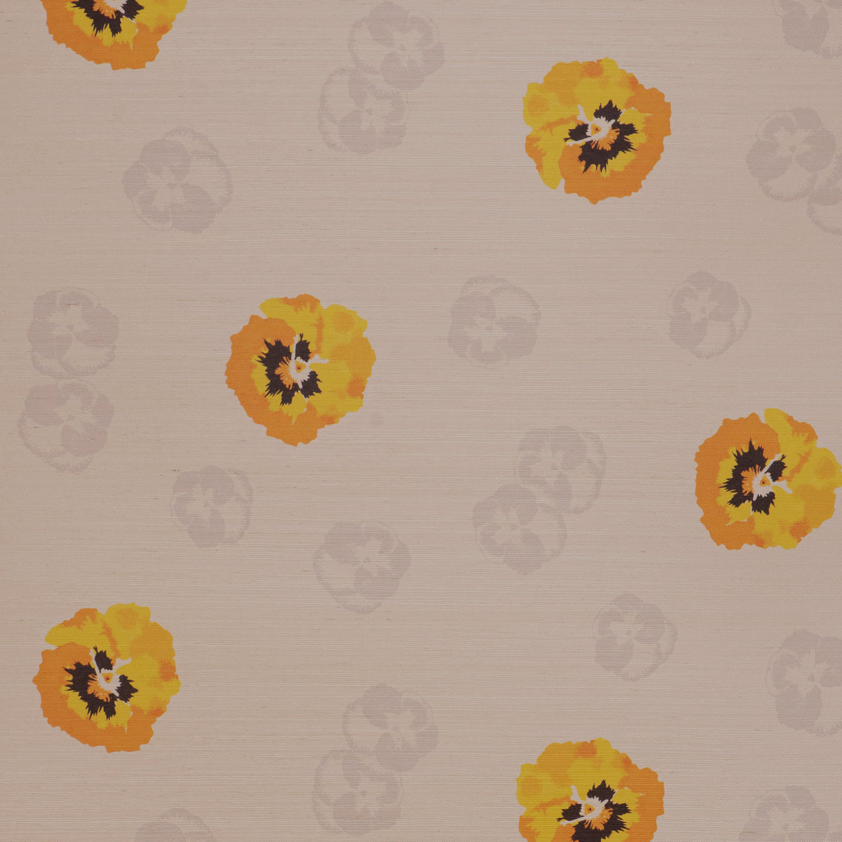 Viola Wallpaper - Persimmon